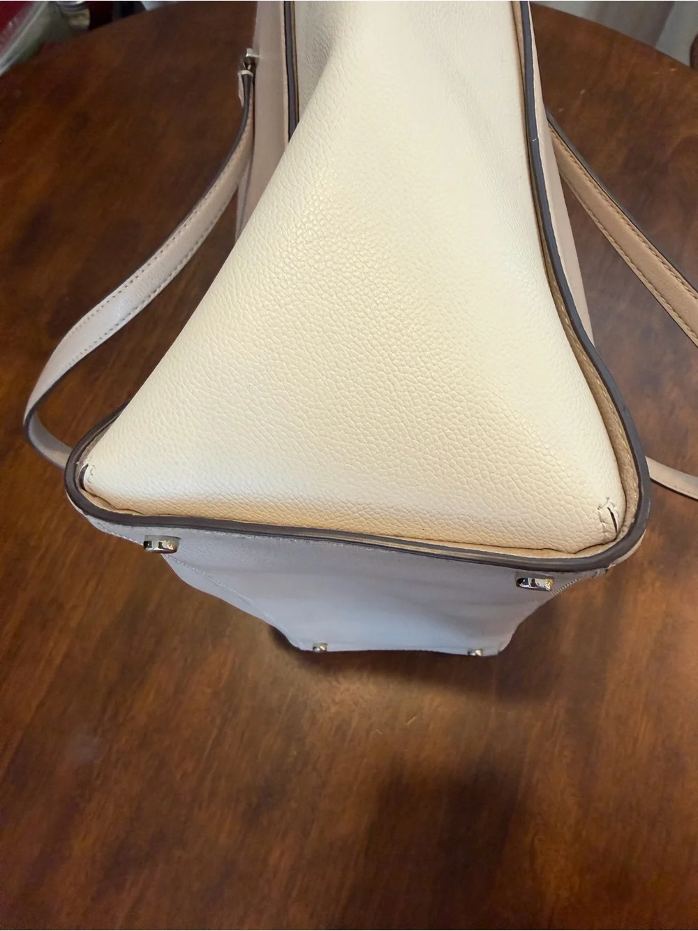 Kate Spade New York Leather Colorblock Zip Tote Purse, Lined